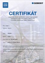 Certifikát Dobrý Instalatér